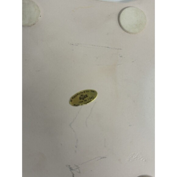 Russ Berrie Co. COW trivet, Pink And Blue Vintage EUC!! - Picture 3 of 3